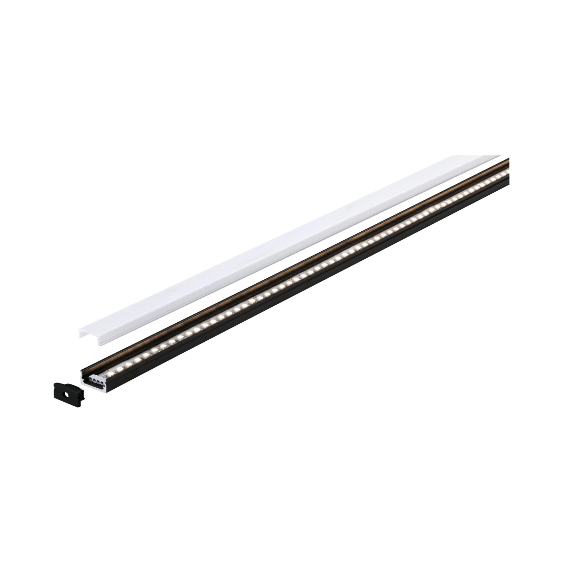 LED Strip Profil - Base Weißer Diffusor 2m