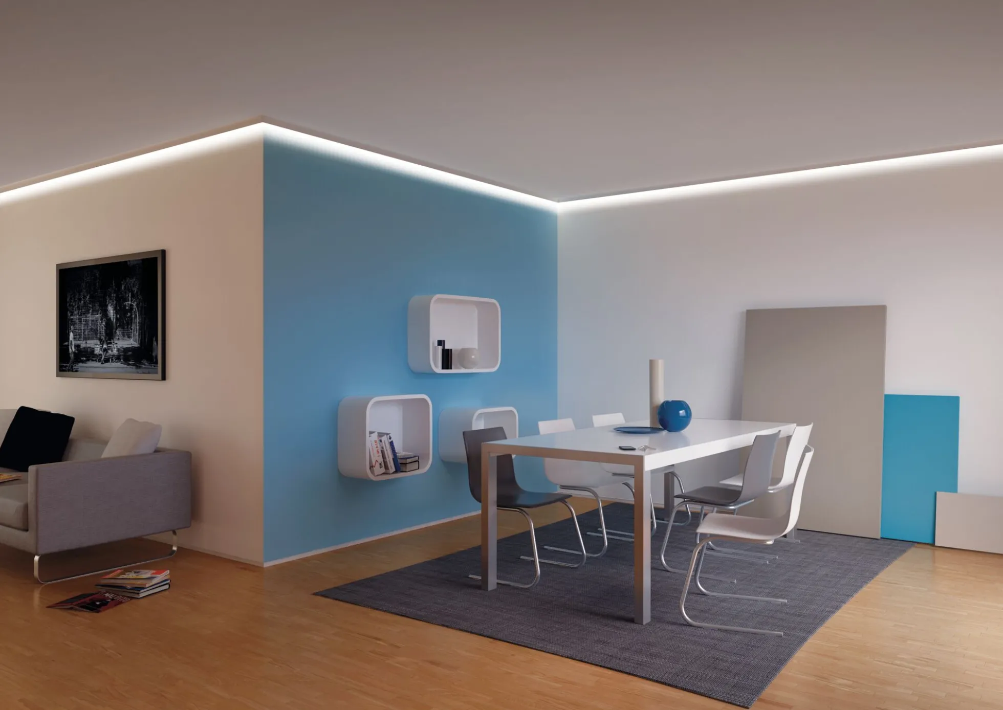 LED Strip Profil - Corner 1m