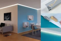 LED Strip Profil - Corner Outside Edge 2er Set