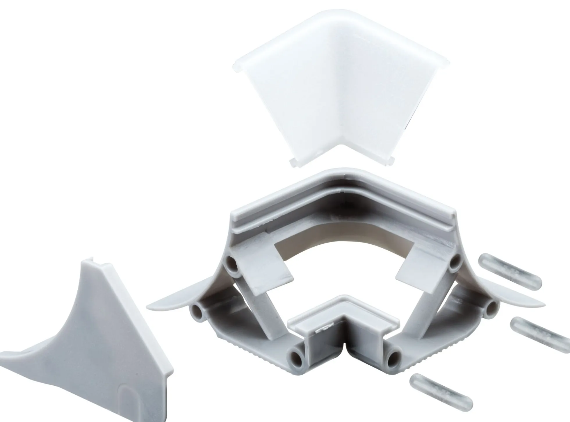 LED Strip Profil - Corner Outside Edge 2er Set
