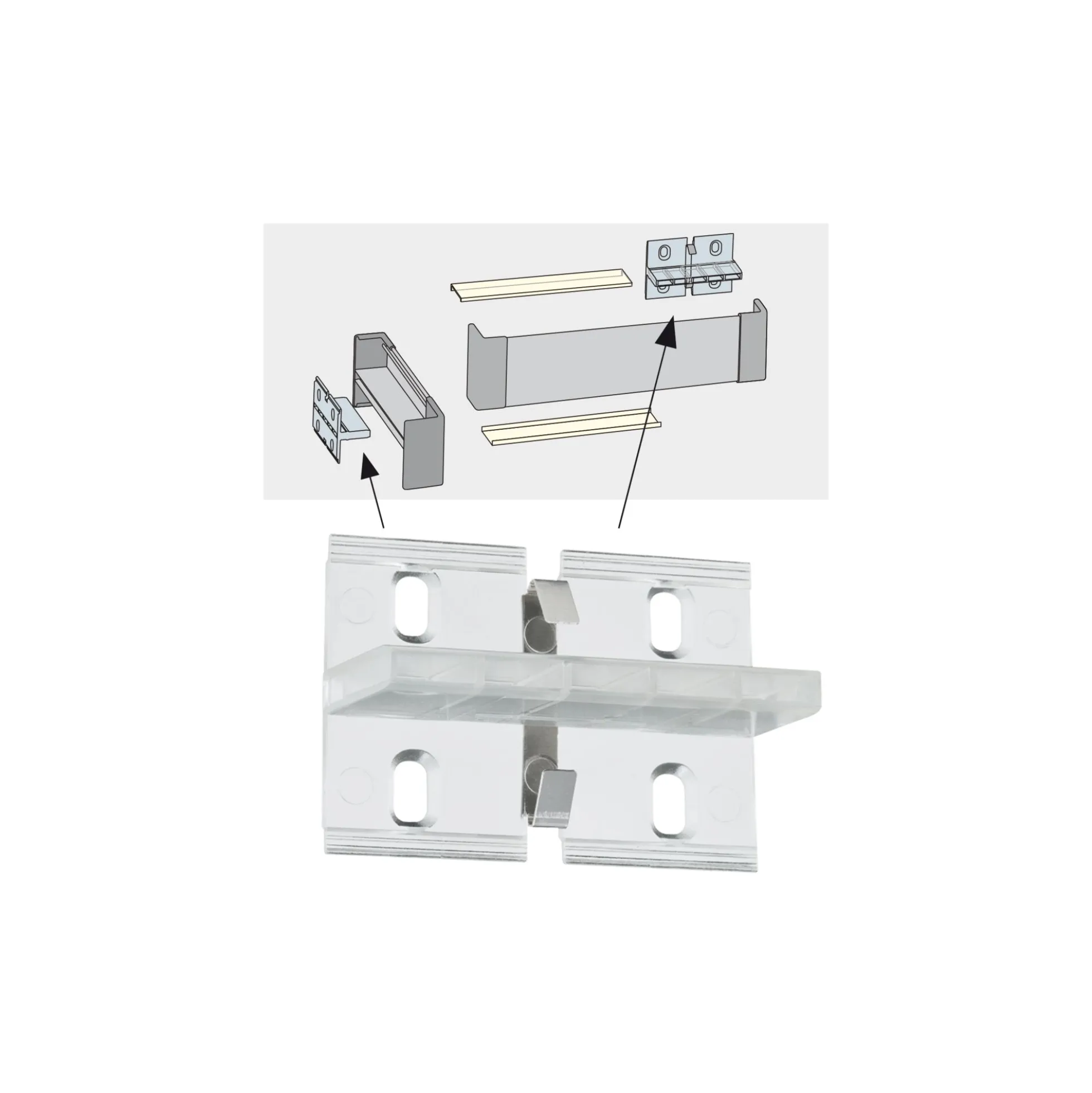 LED Strip Profil - Duo 2m