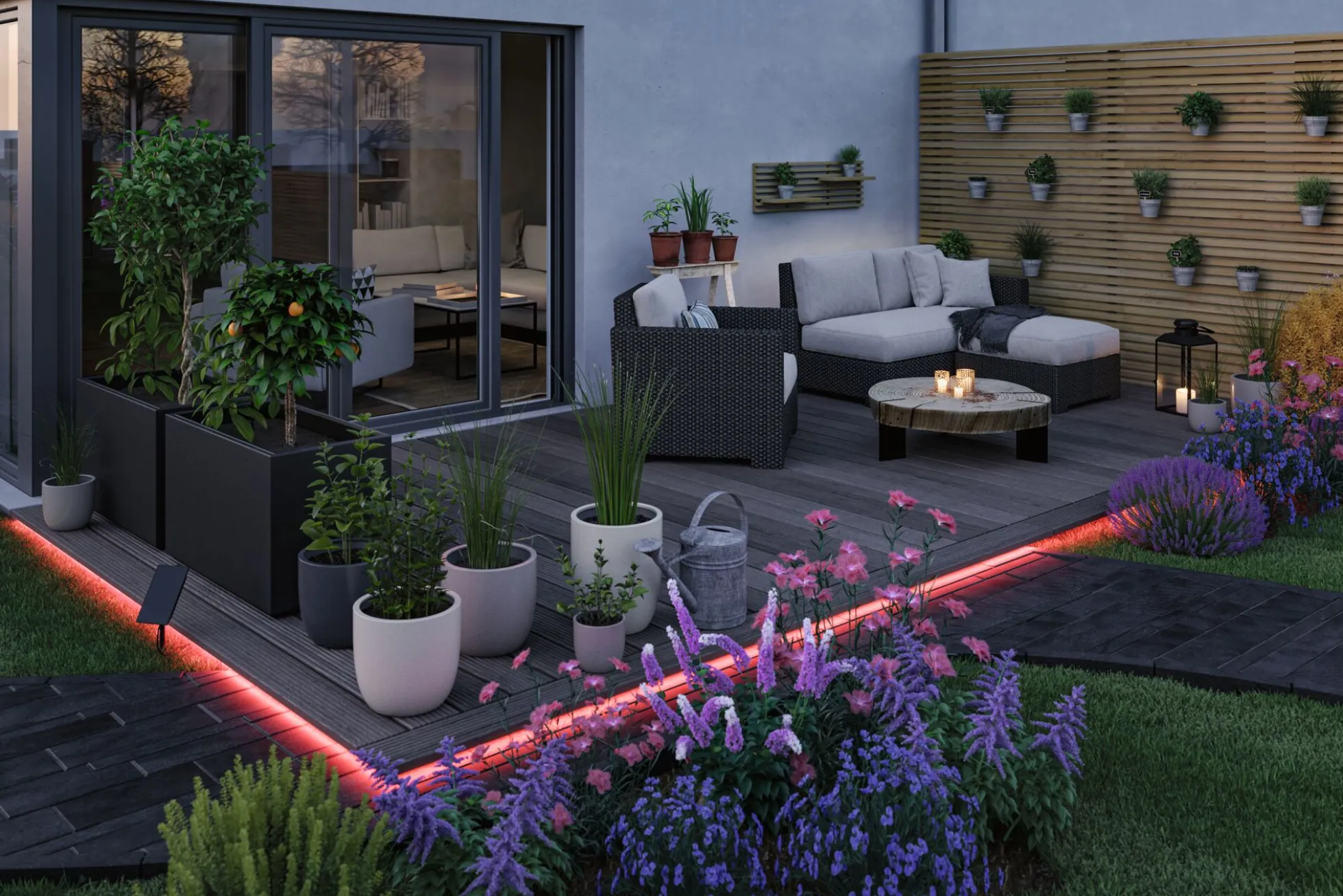 LED Stripe Solar - inkl. Fernbedienung