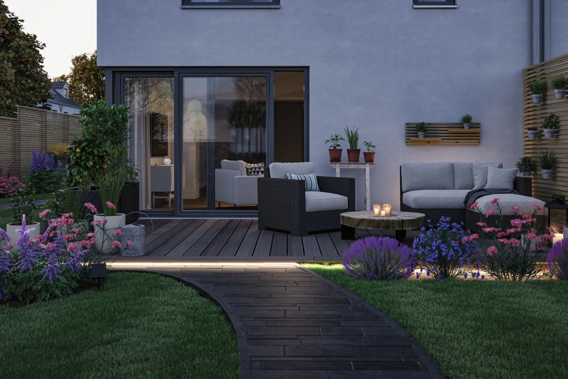 LED Stripe Solar - inkl. Fernbedienung