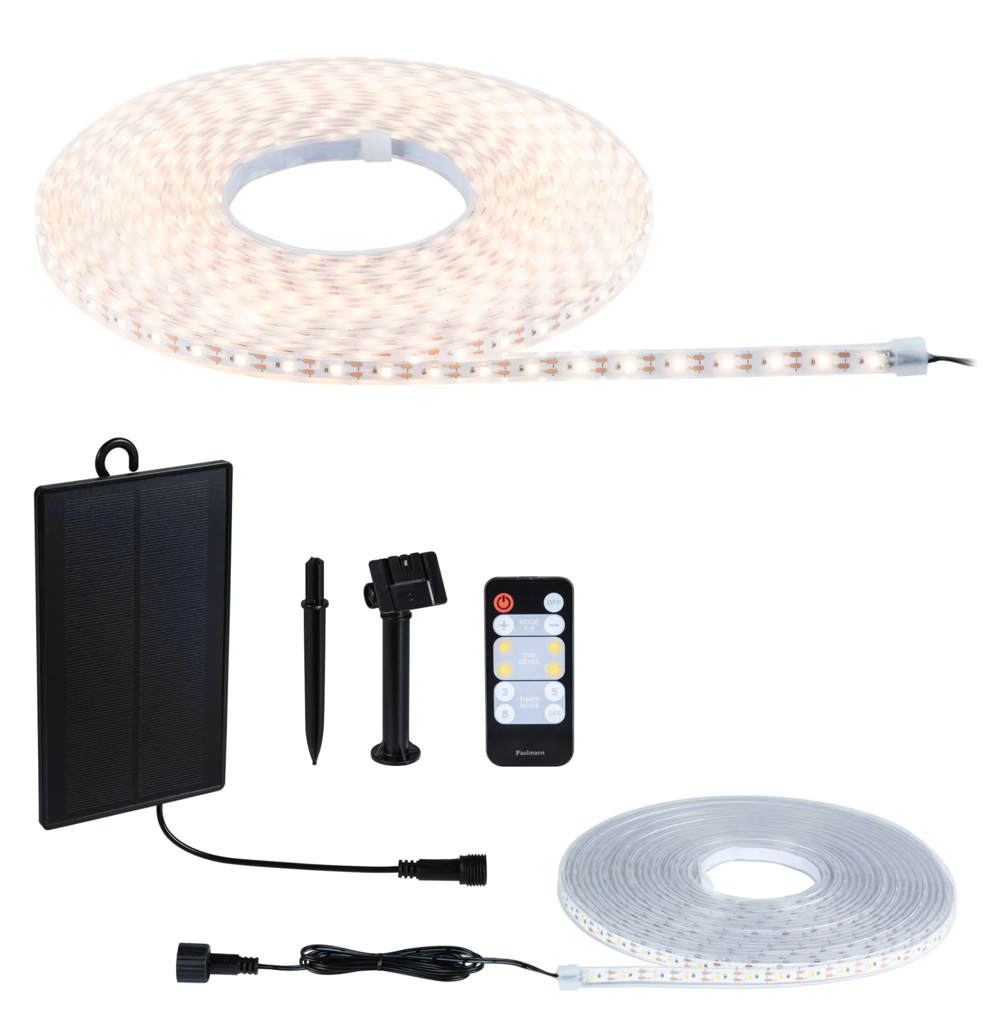 LED Stripe Solar - inkl. Fernbedienung