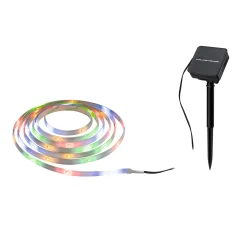LED Stripe Solar - 3m inkl. Dämmerungssensor und Akku