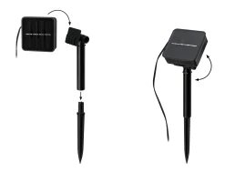 LED Stripe Solar - 3m inkl. Dämmerungssensor und Akku