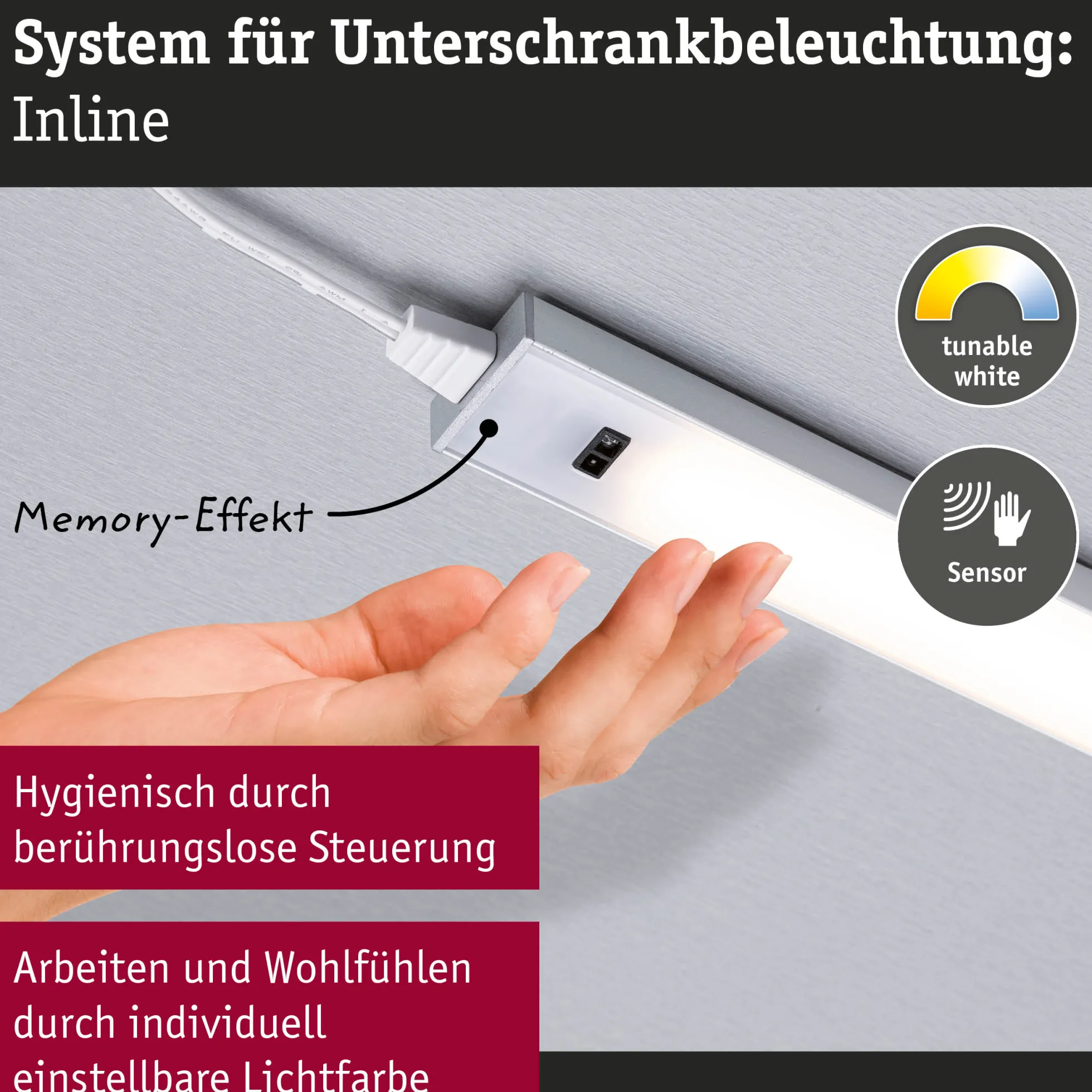 LED Unterschrankleuchte - Inline Erweiterungsset