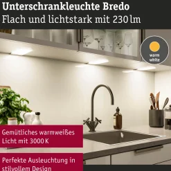 LED Unterschrankleuchte - Bredo Näherungsensor 3er-Set