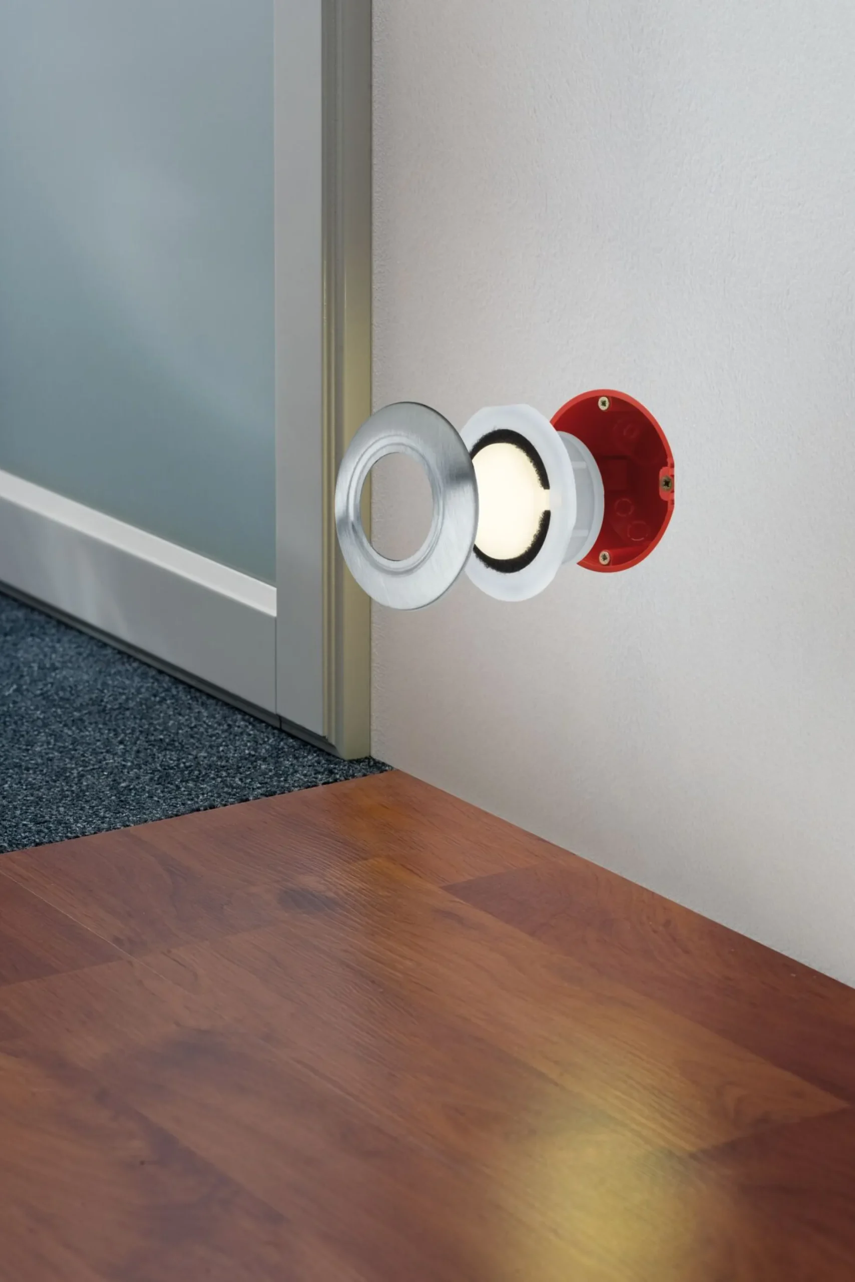 LED Wandeinbauleuchte - Abdeckung