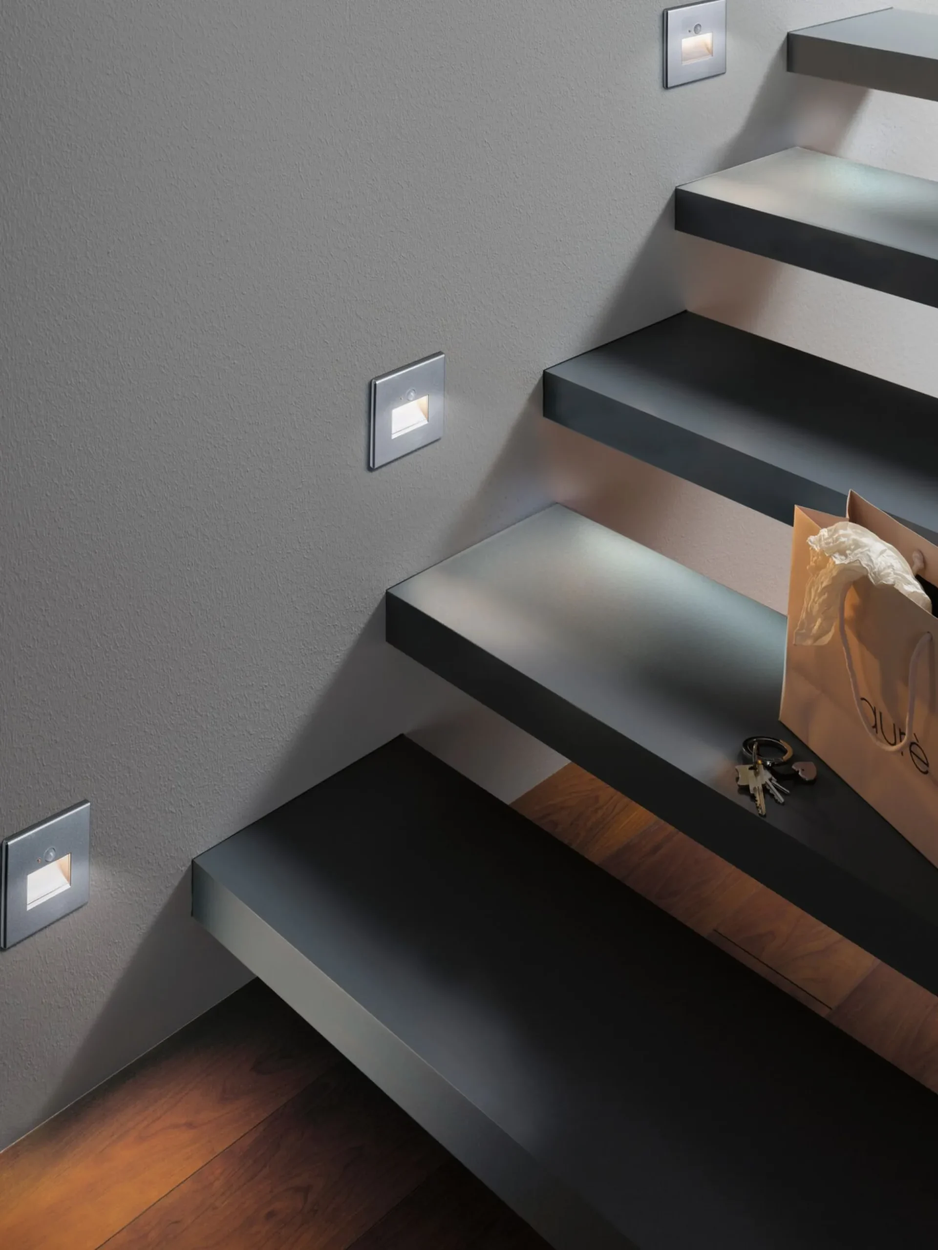 LED Wandeinbauleuchte - Edge Quadro