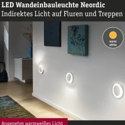 LED Wandeinbauleuchte - Neordic Dekorativ