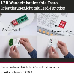 LED Wandeinbauleuchte - Tsaro