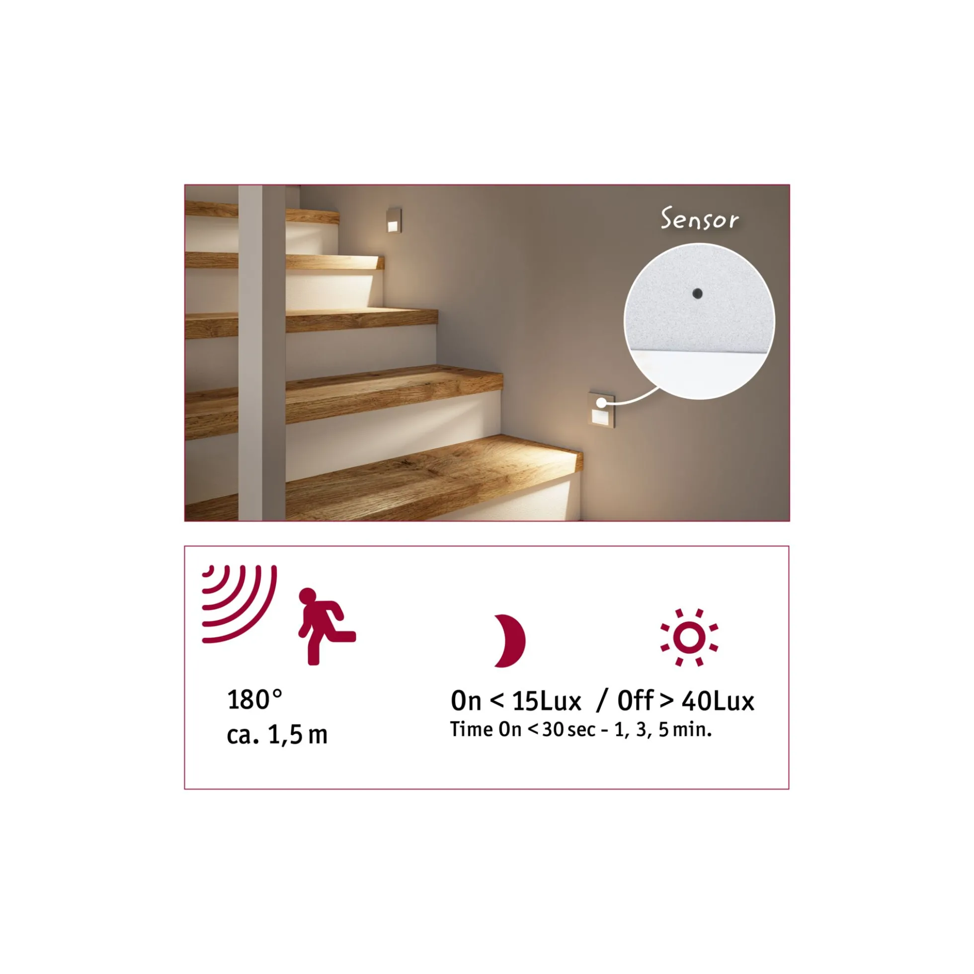 LED Wandeinbauleuchte - Tsaro