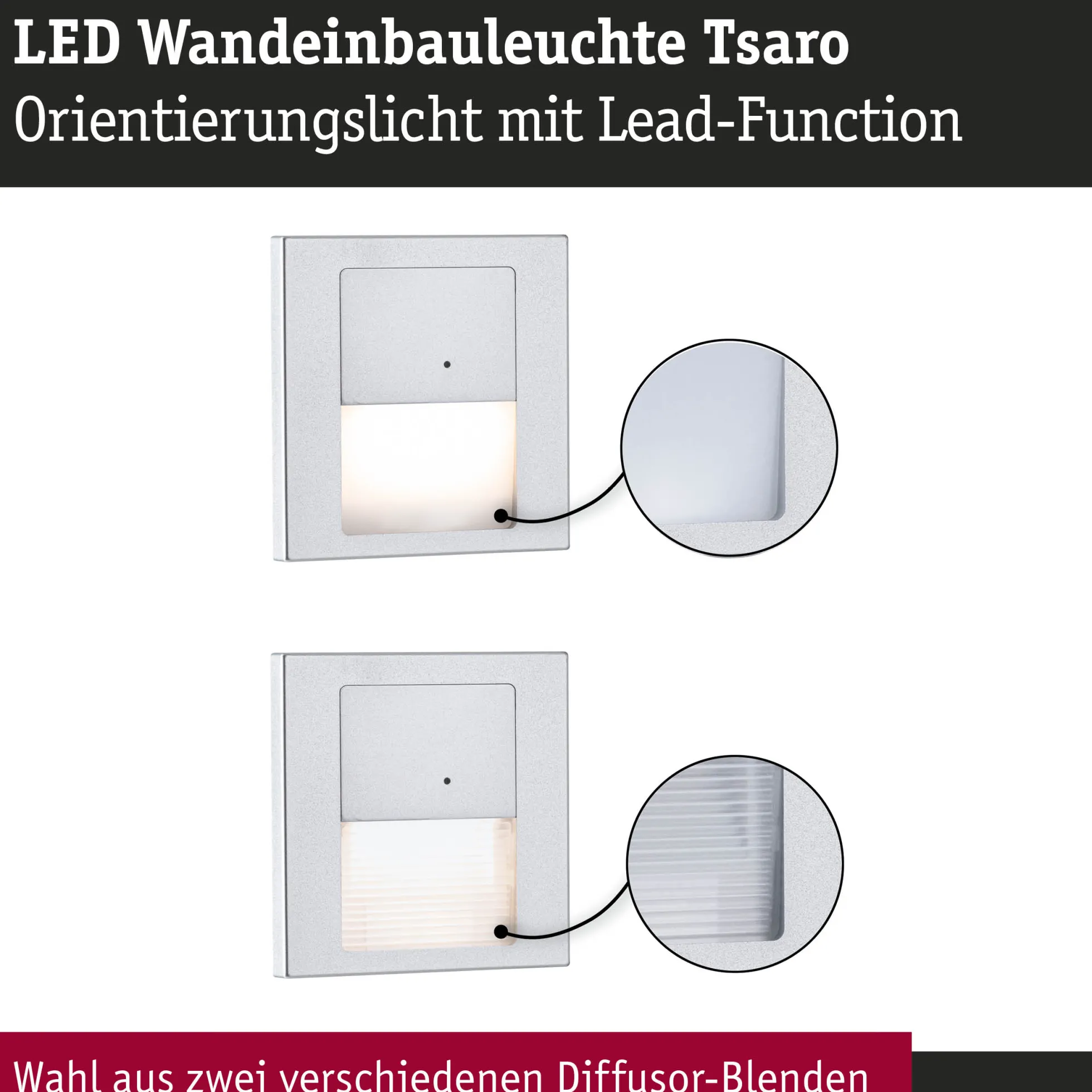 LED Wandeinbauleuchte - Tsaro
