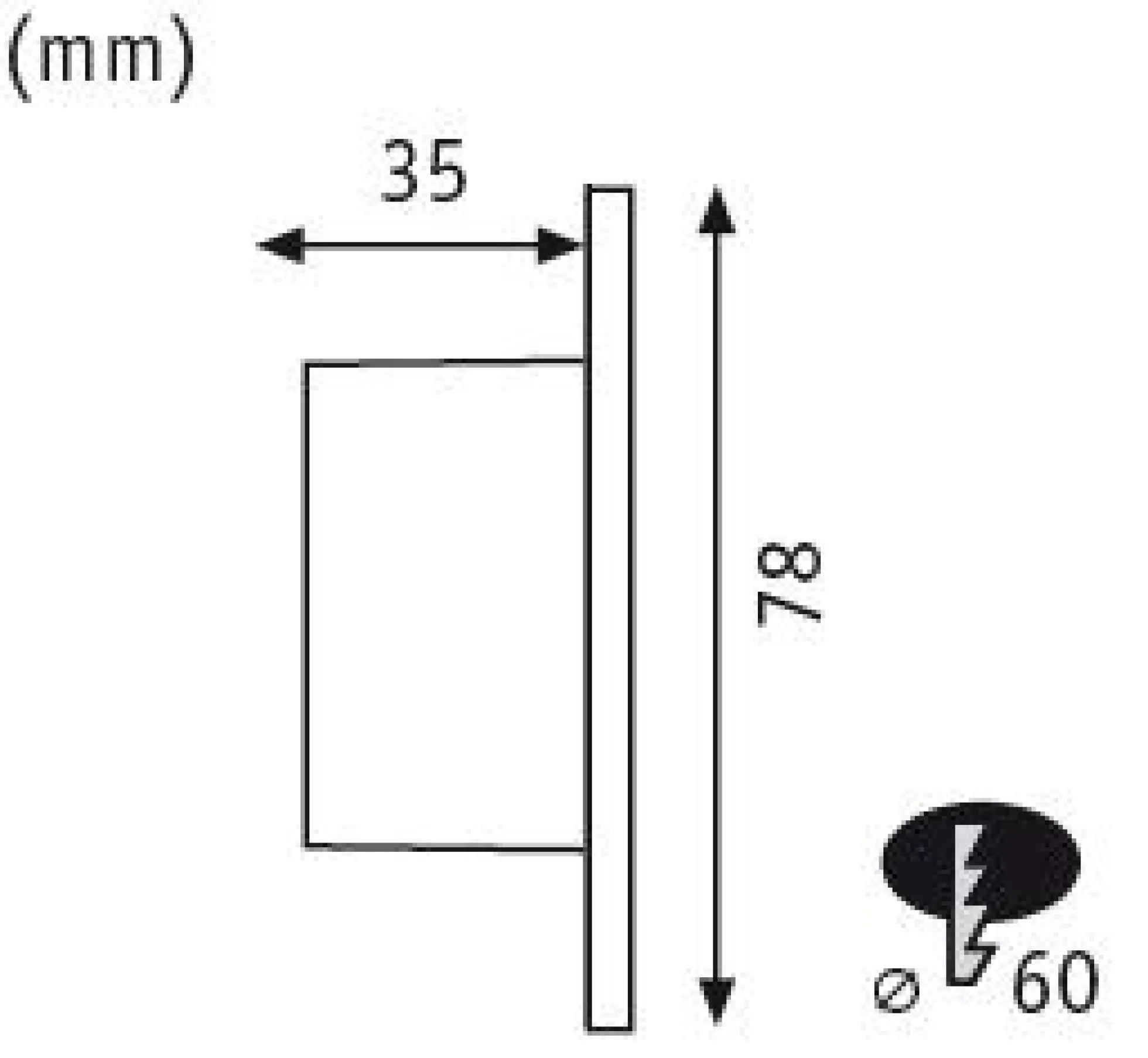 LED Wandeinbauleuchte - Wall