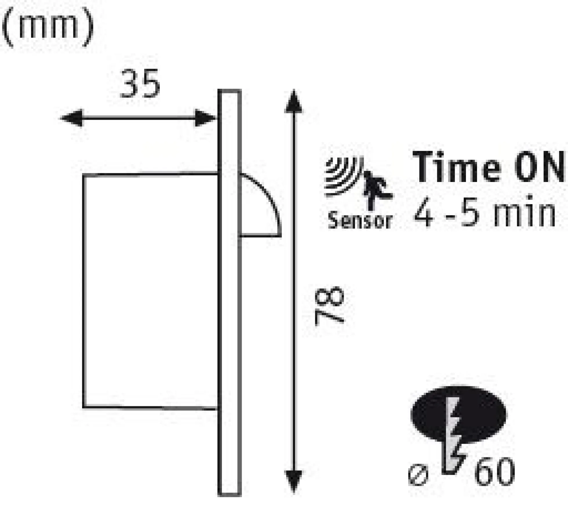 LED Wandeinbauleuchte - Wall