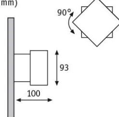 LED Wandleuchte - Cybo