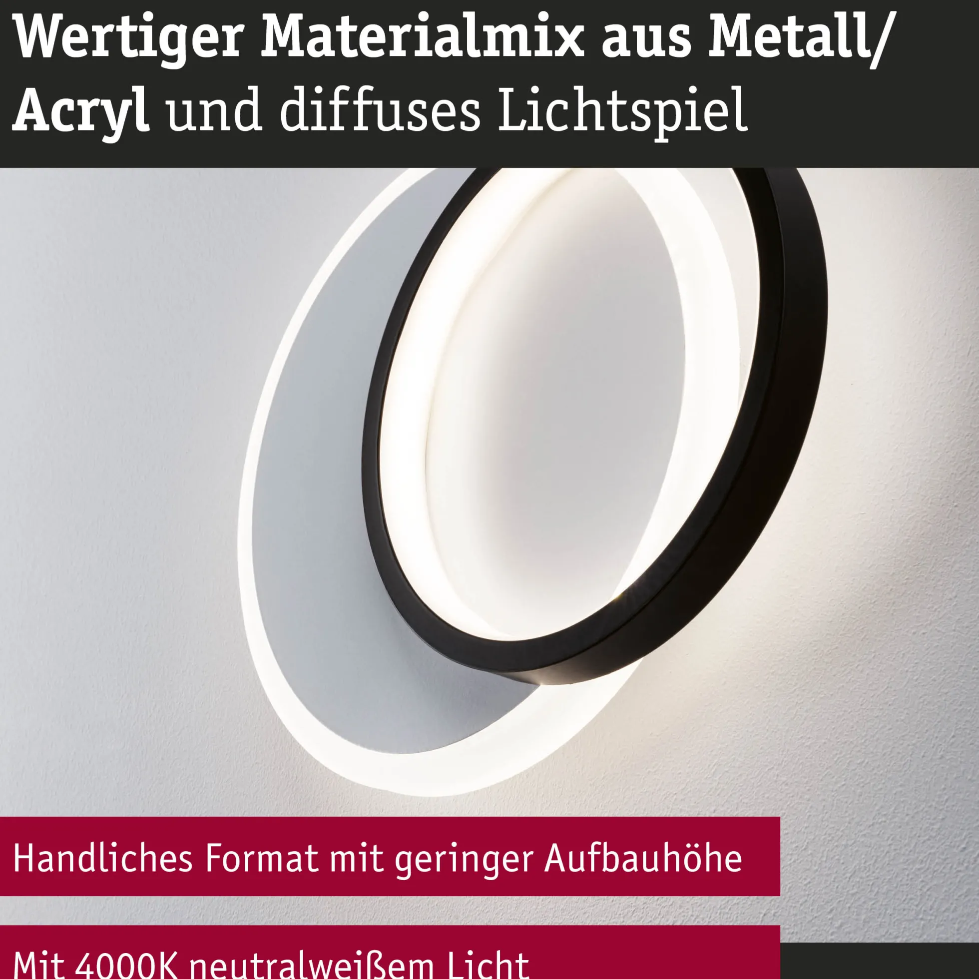 LED Wandleuchte - 2Form
