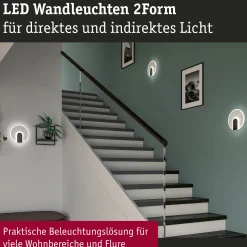 LED Wandleuchte - 2Form