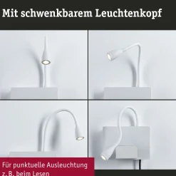 LED Wandleuchte - Halina USB C