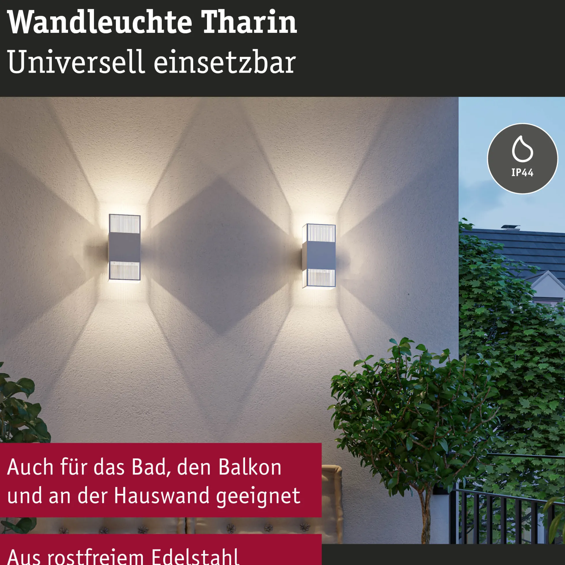 LED Wandleuchte - Tharin