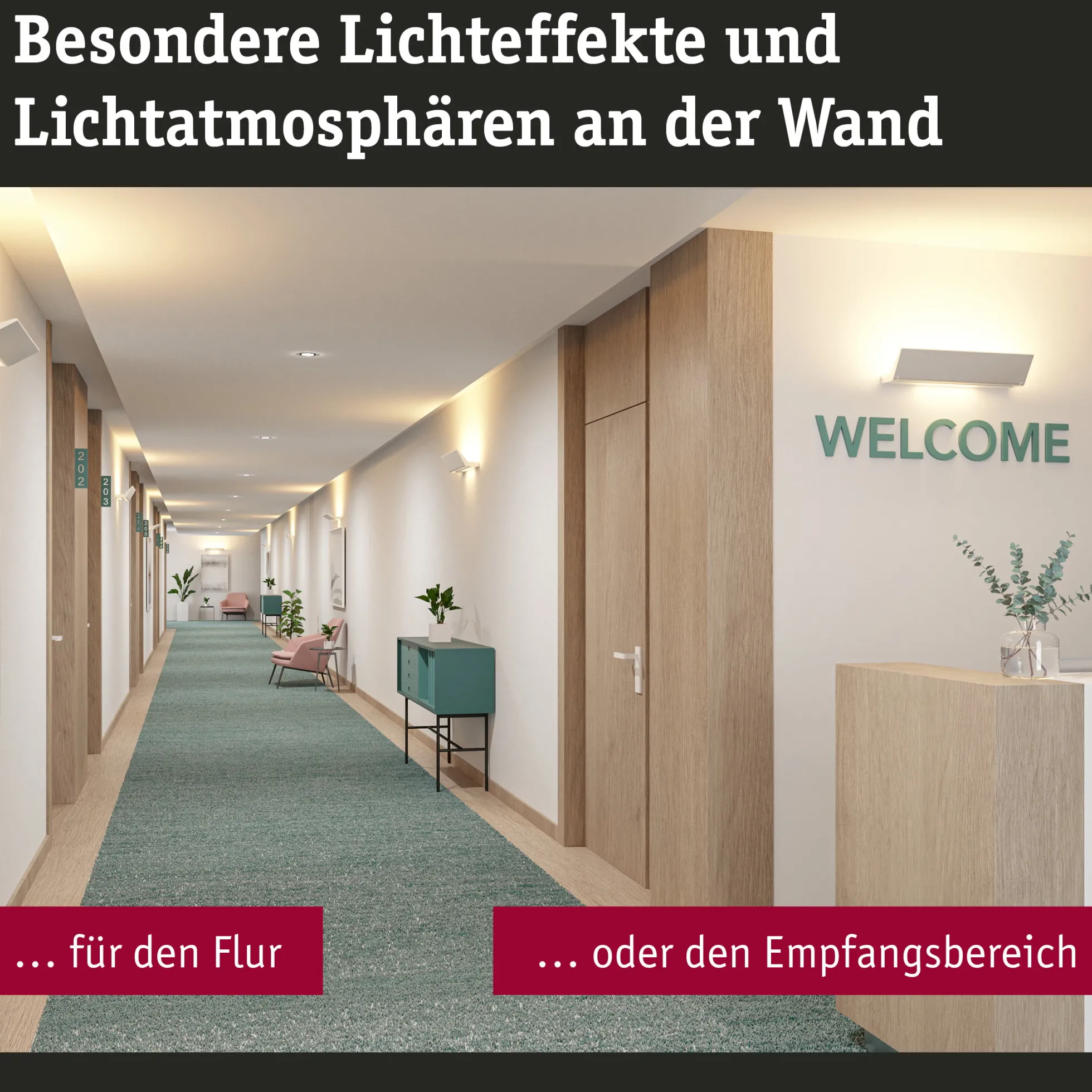 LED Wandleuchte Smart Home Zigbee 3.0 - Ranva