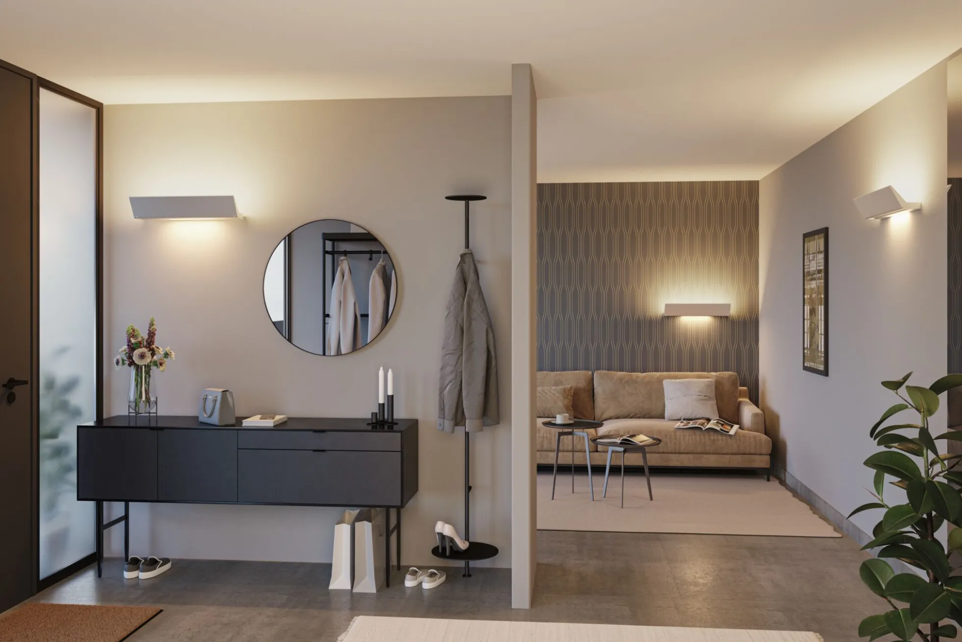 LED Wandleuchte Smart Home Zigbee 3.0 - Ranva