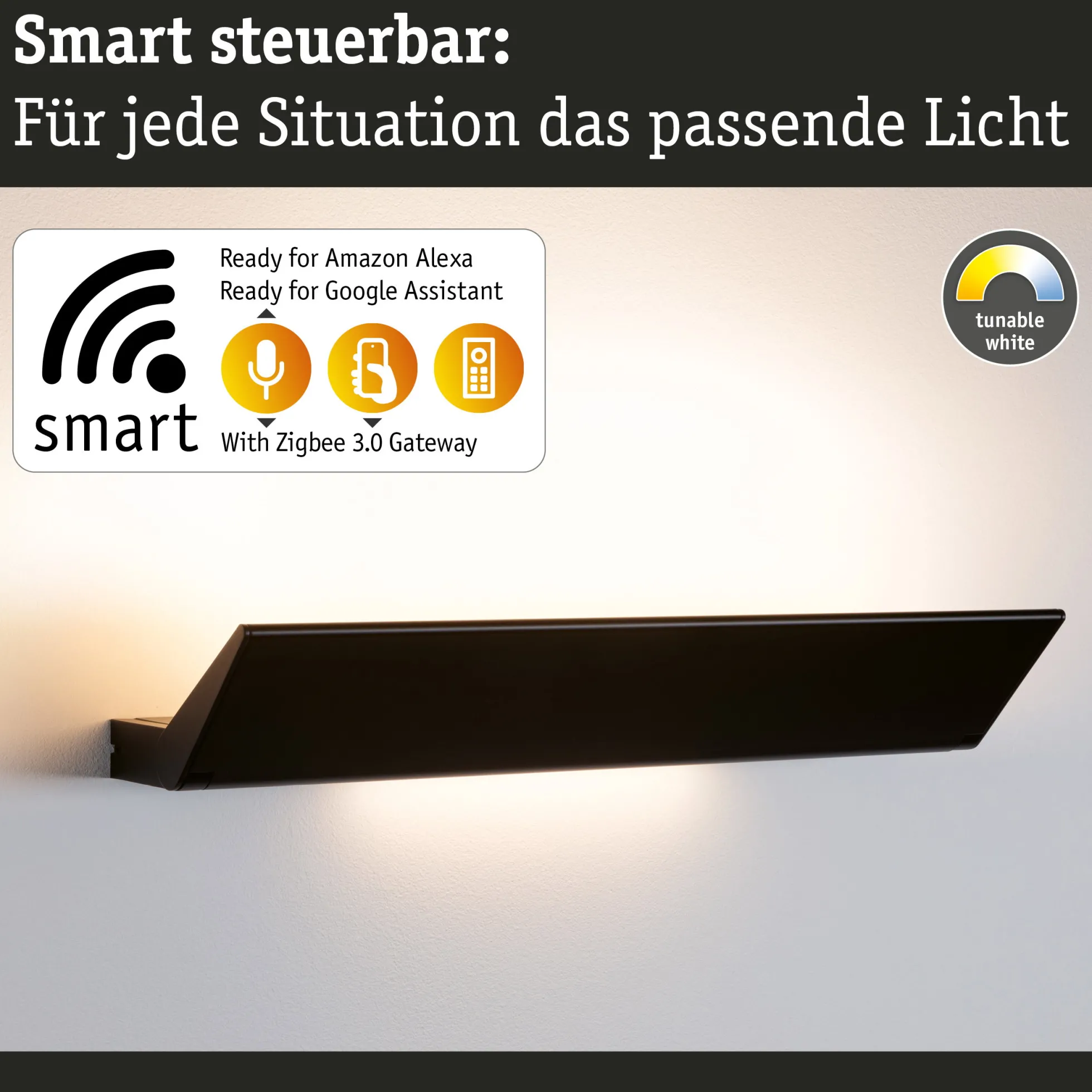 LED Wandleuchte Smart Home Zigbee 3.0 - Ranva