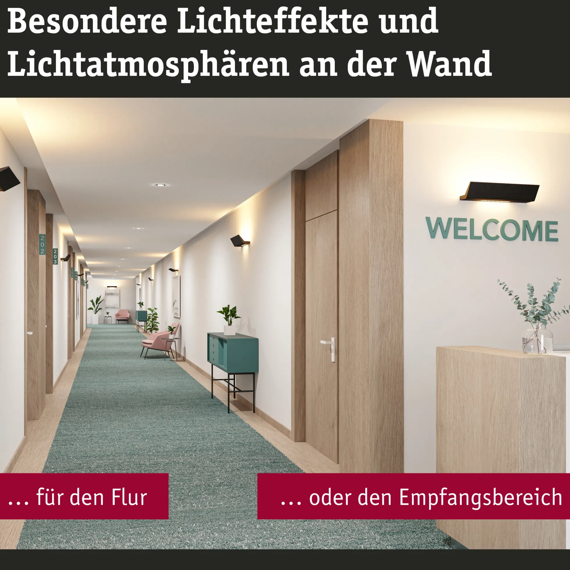 LED Wandleuchte Smart Home Zigbee 3.0 - Ranva