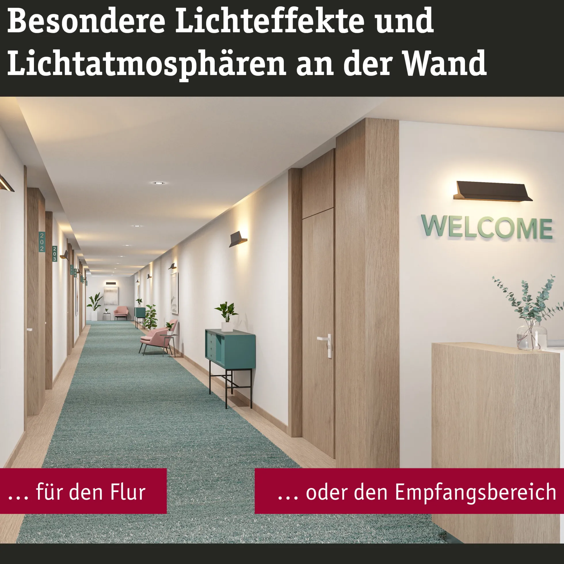 LED Wandleuchte 3-Step-Dim - Stine