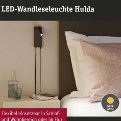 LED Wandleuchte 3-Step-Dim - Hulda USB C