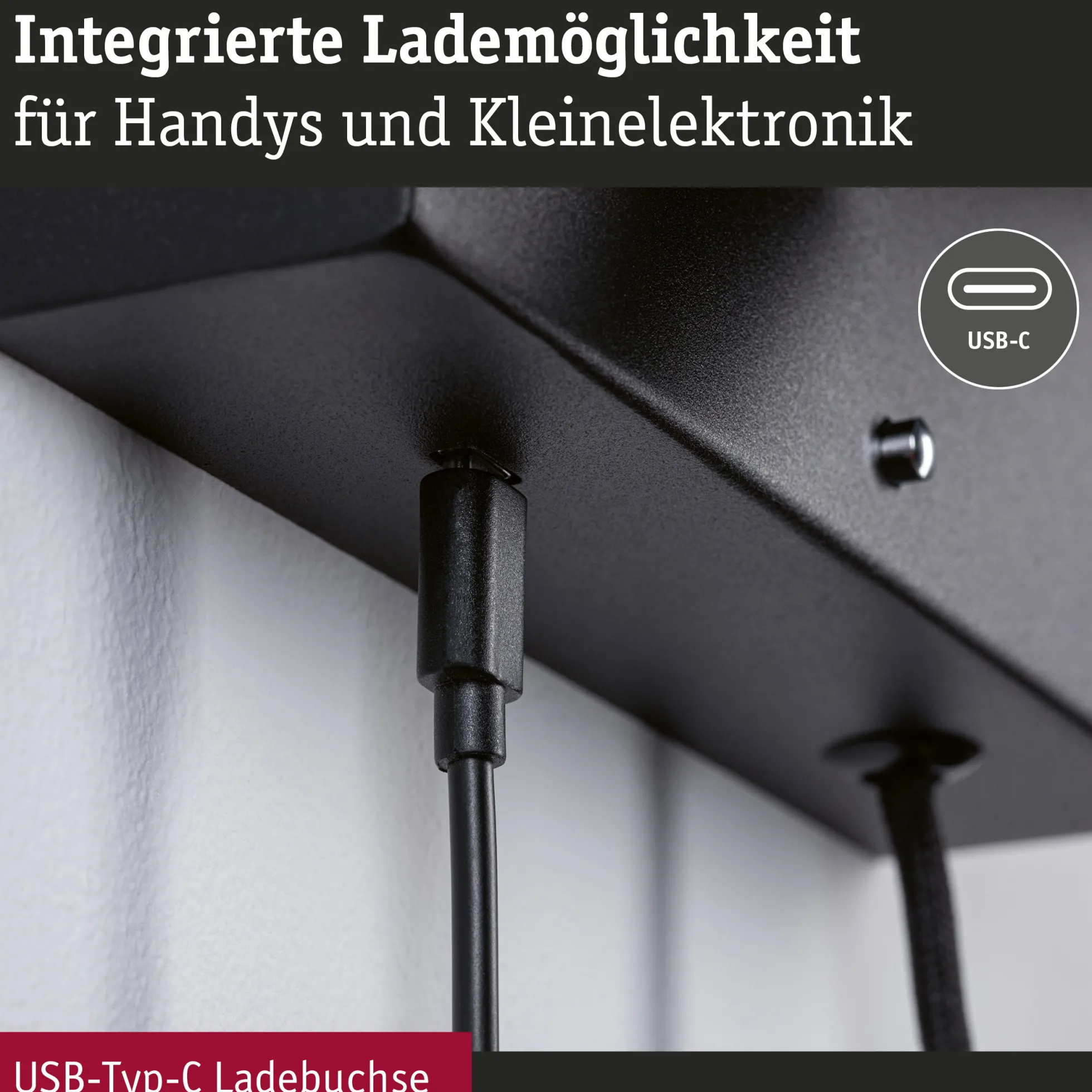 LED Wandleuchte 3-Step-Dim - Jerik USB C