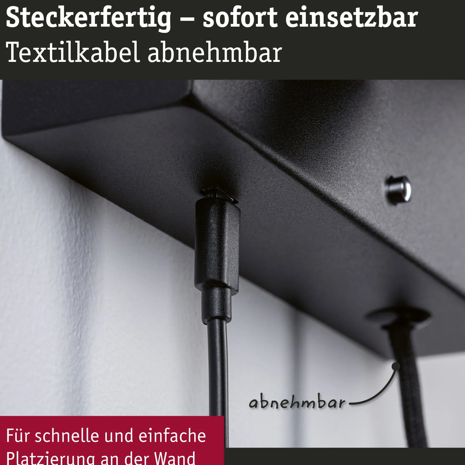 LED Wandleuchte 3-Step-Dim - Jerik USB C