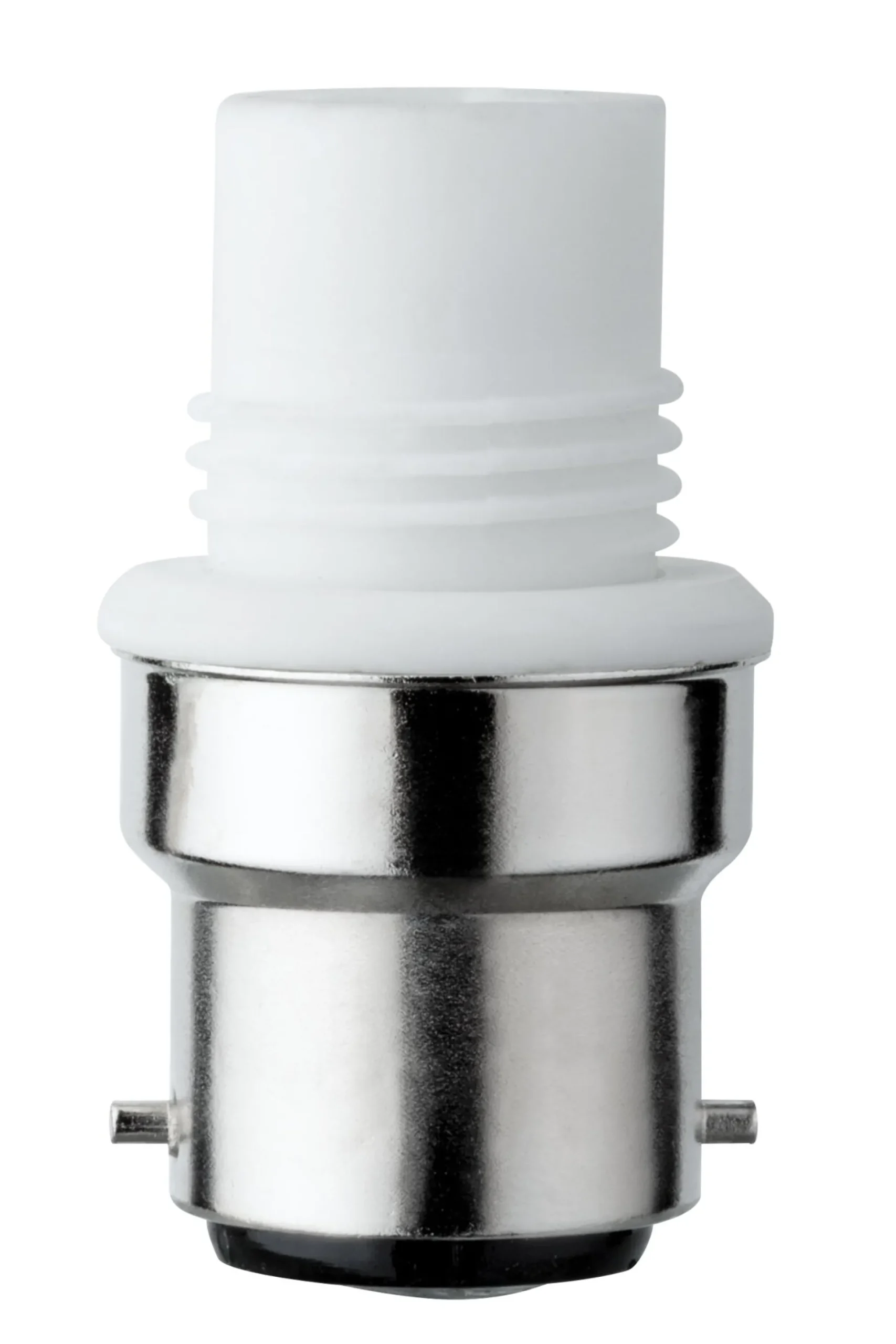 Leuchtmitteladapter - Leuchtmitteladapter G9 / B22d max. 75W Weiß