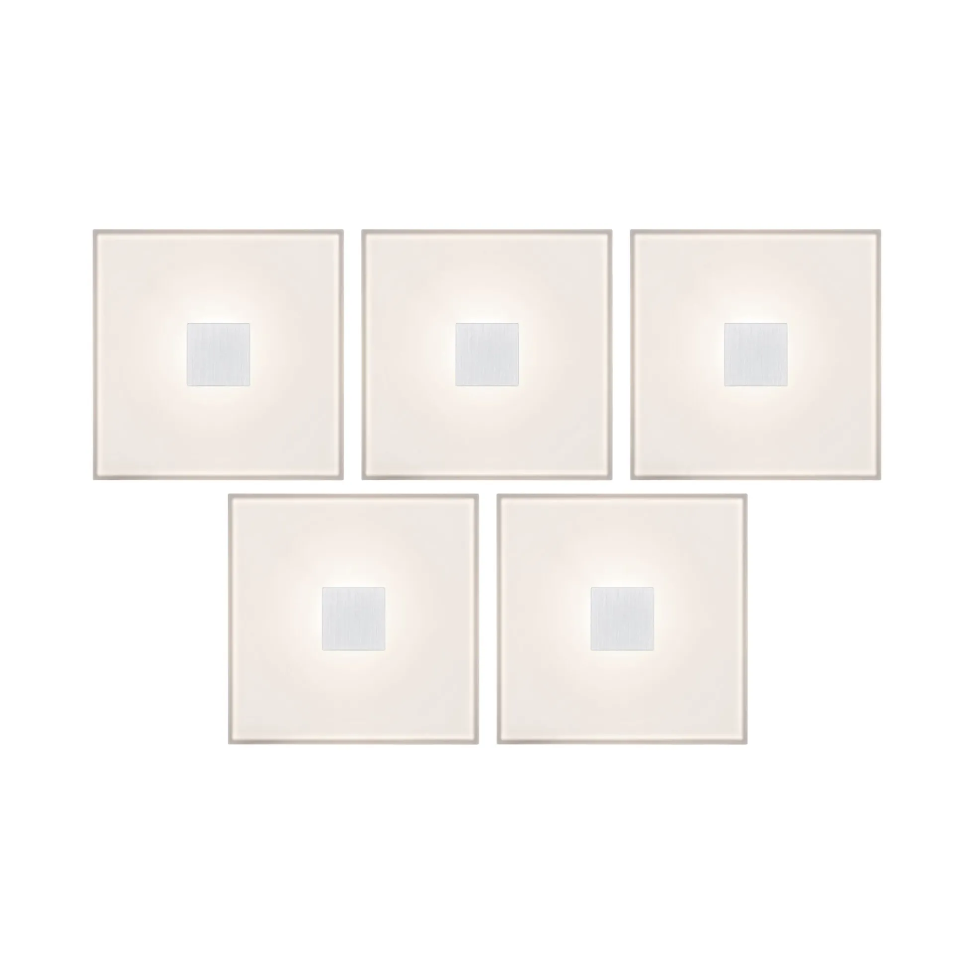 LumiTiles LED Fliesen - Square 5er-Set