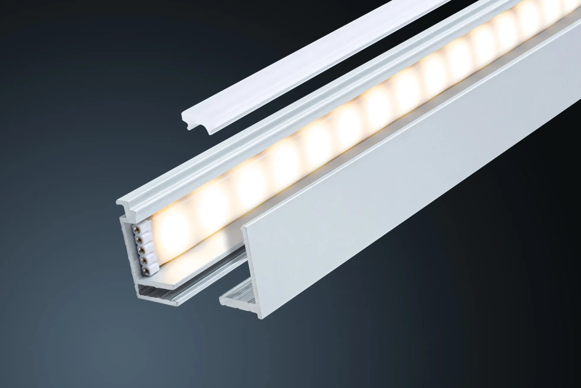 LumiTiles LED Strip Aufbauprofil - Top 1m