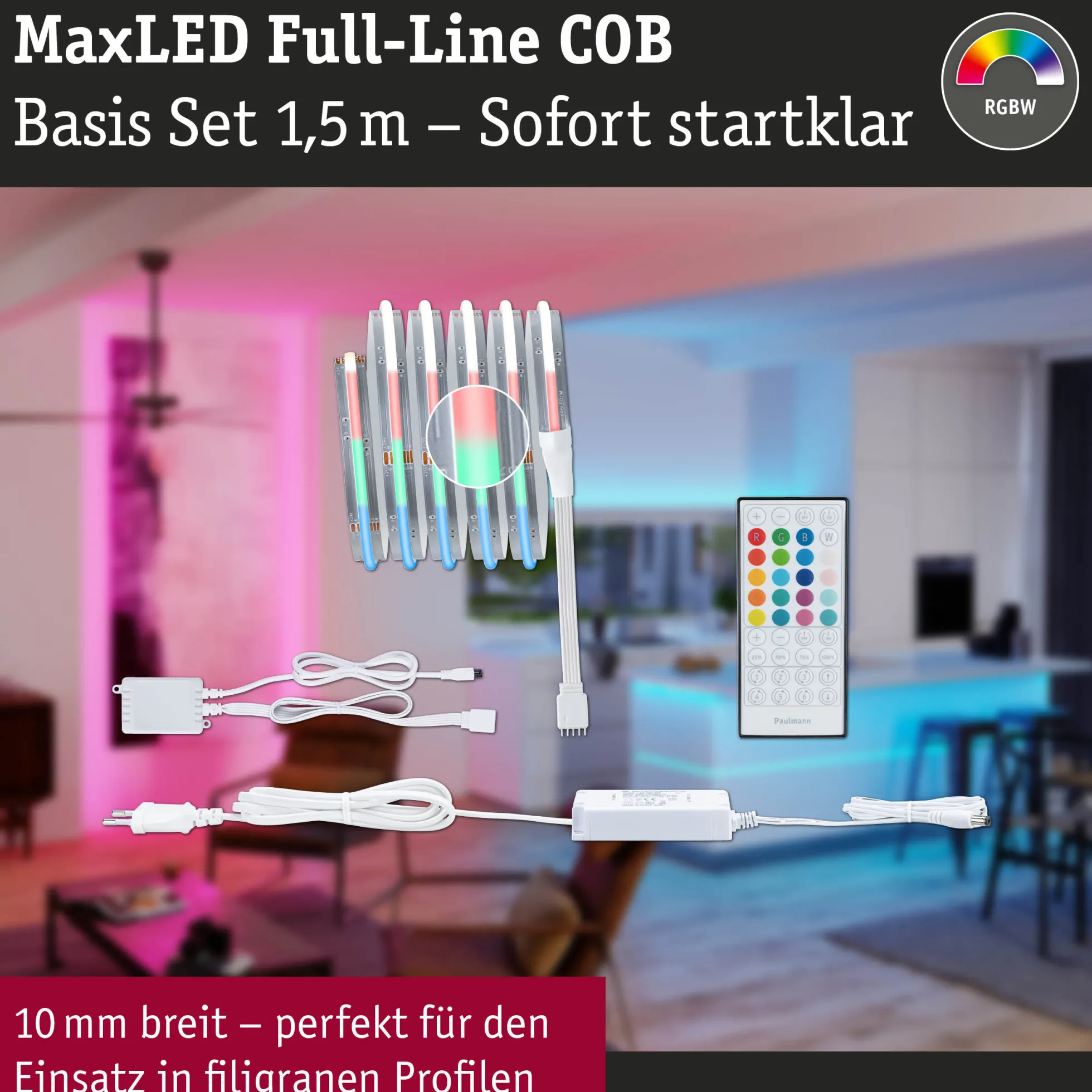 MaxLED 500 LED Strip - Basisset 1,5m