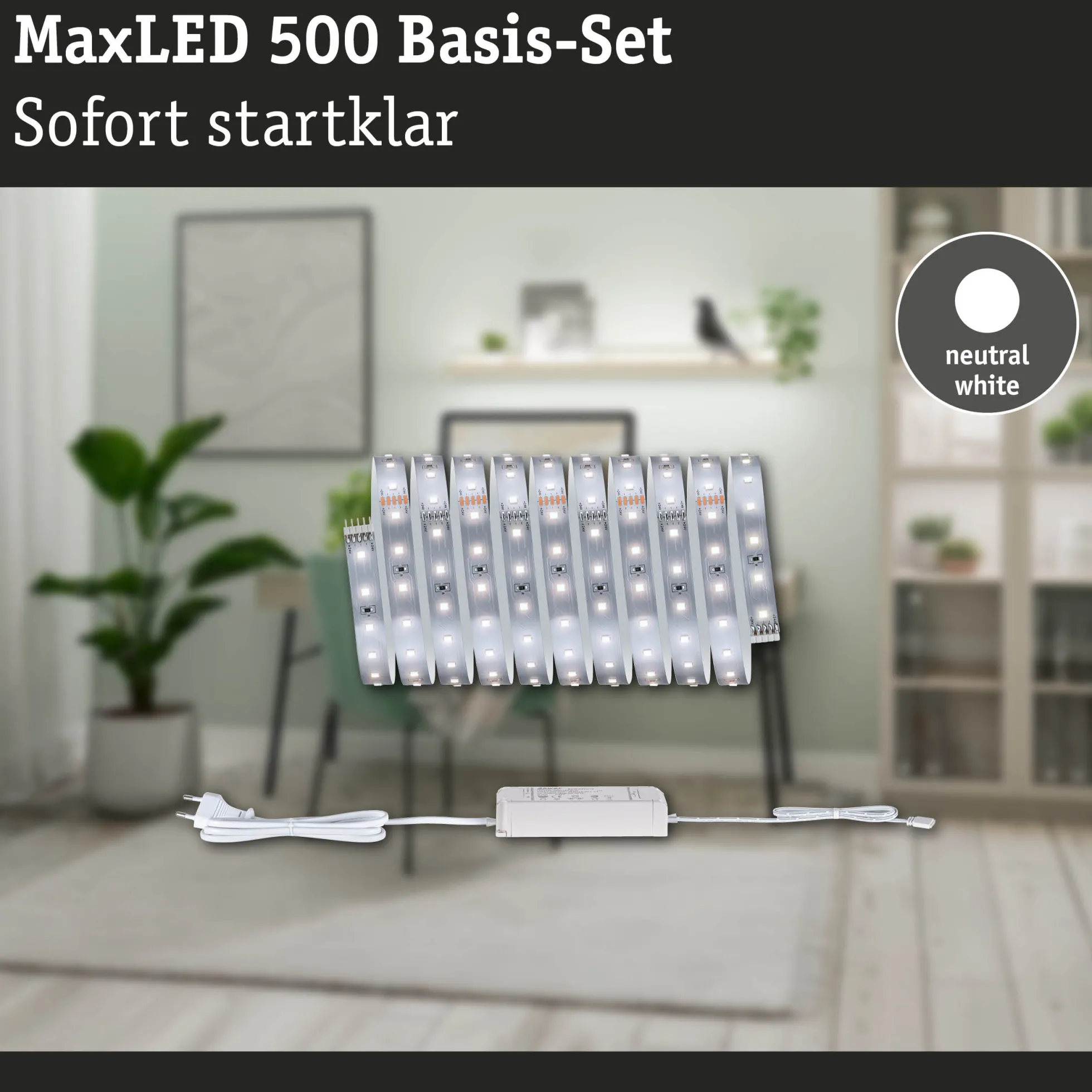 MaxLED 500 LED Strip - Basisset 3m Neutralweiß