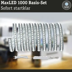 MaxLED 1000 LED Strip - Basisset 3m Tageslichtweiß