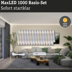 MaxLED 1000 LED Strip - Basisset 5m Warmweiß