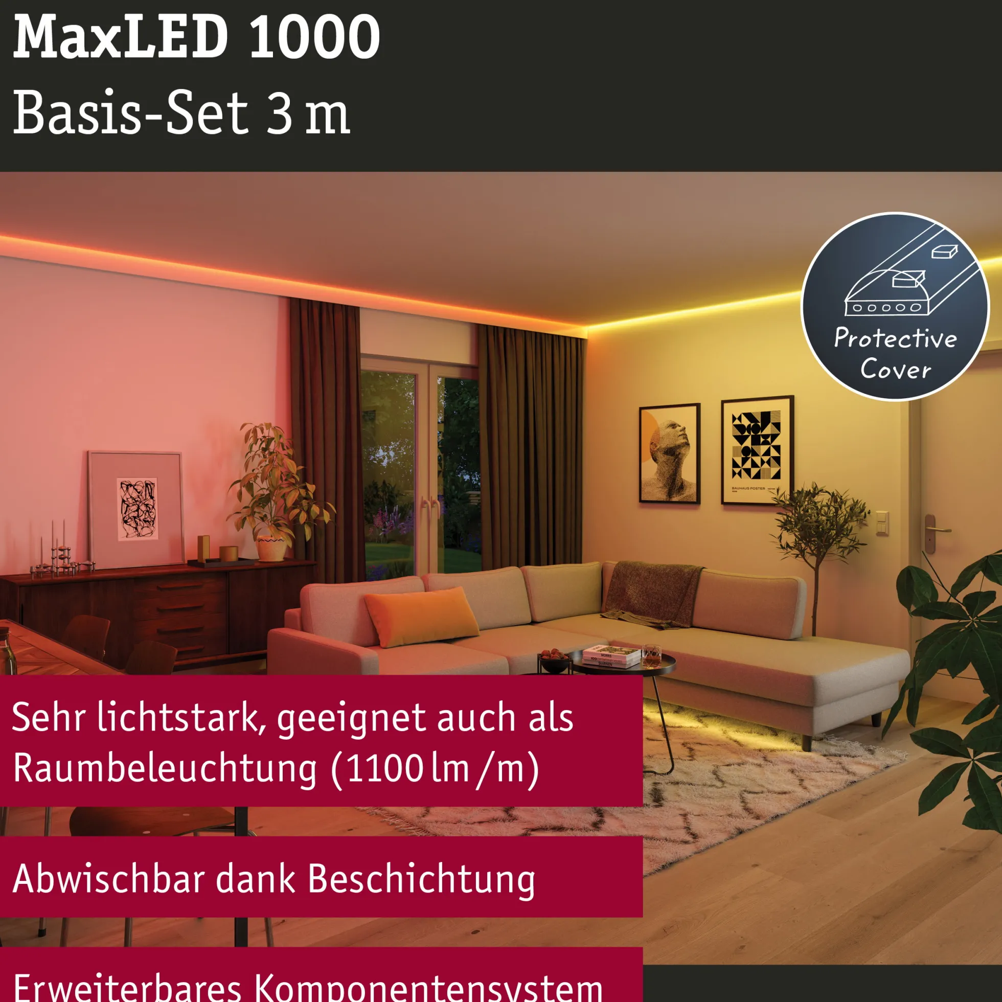 MaxLED 1000 LED Strip - Basisset 3m RGBW