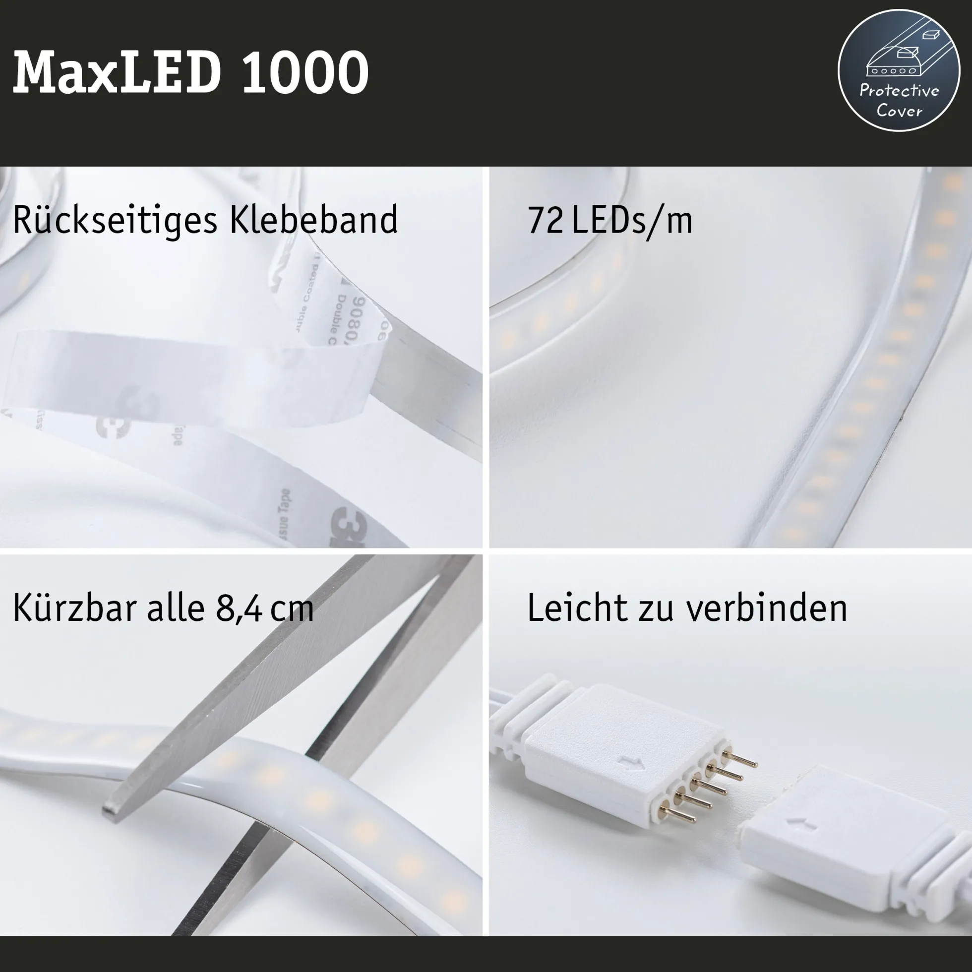 MaxLED 1000 LED Strip - Basisset 3m RGBW