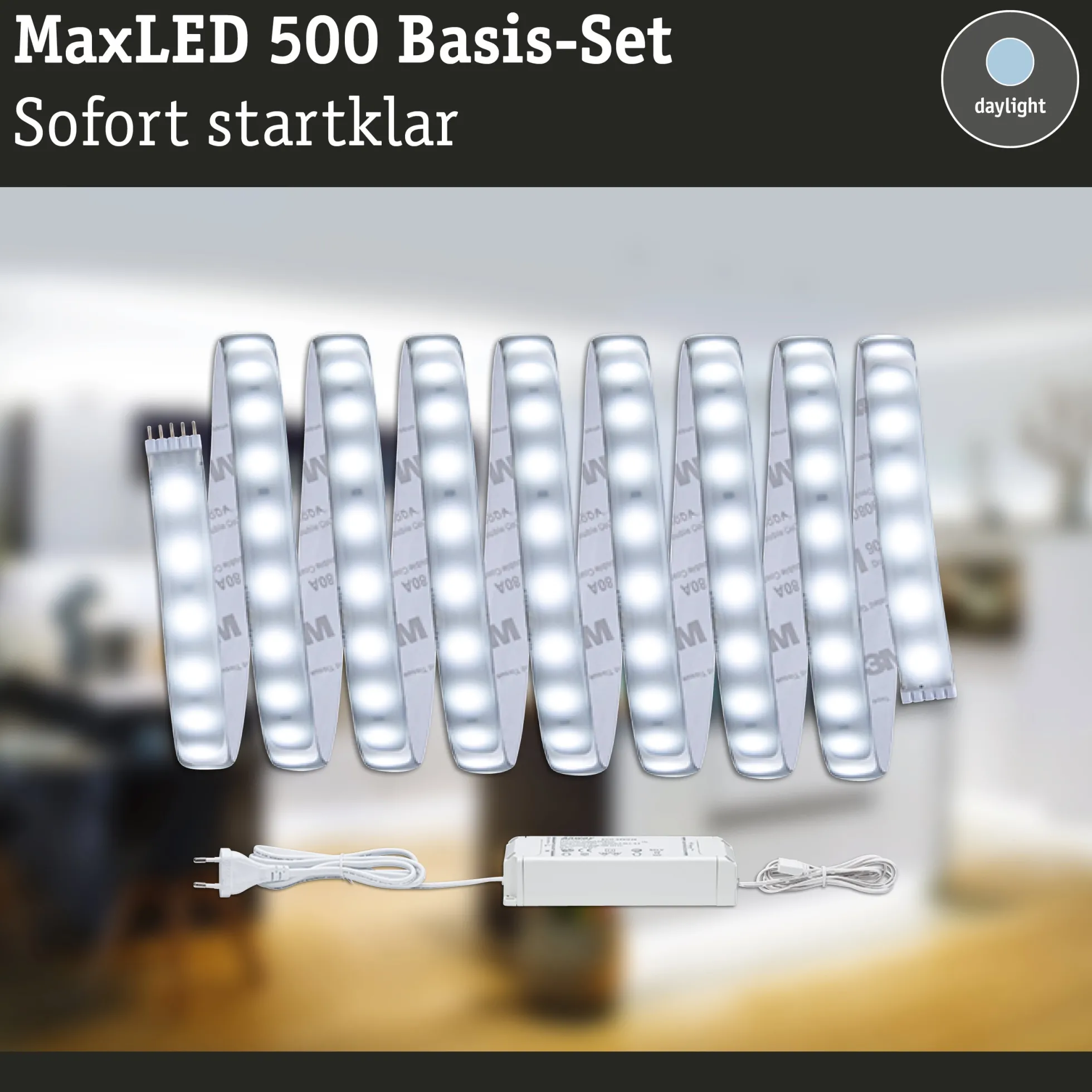 MaxLED 500 LED Strip - Basisset 3m Tageslichtweiß
