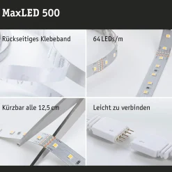 MaxLED 500 LED Strip - Basisset 3m Warmweiß