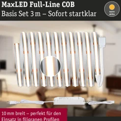 MaxLED 1000 LED Strip - Basisset 3m Warmweiß
