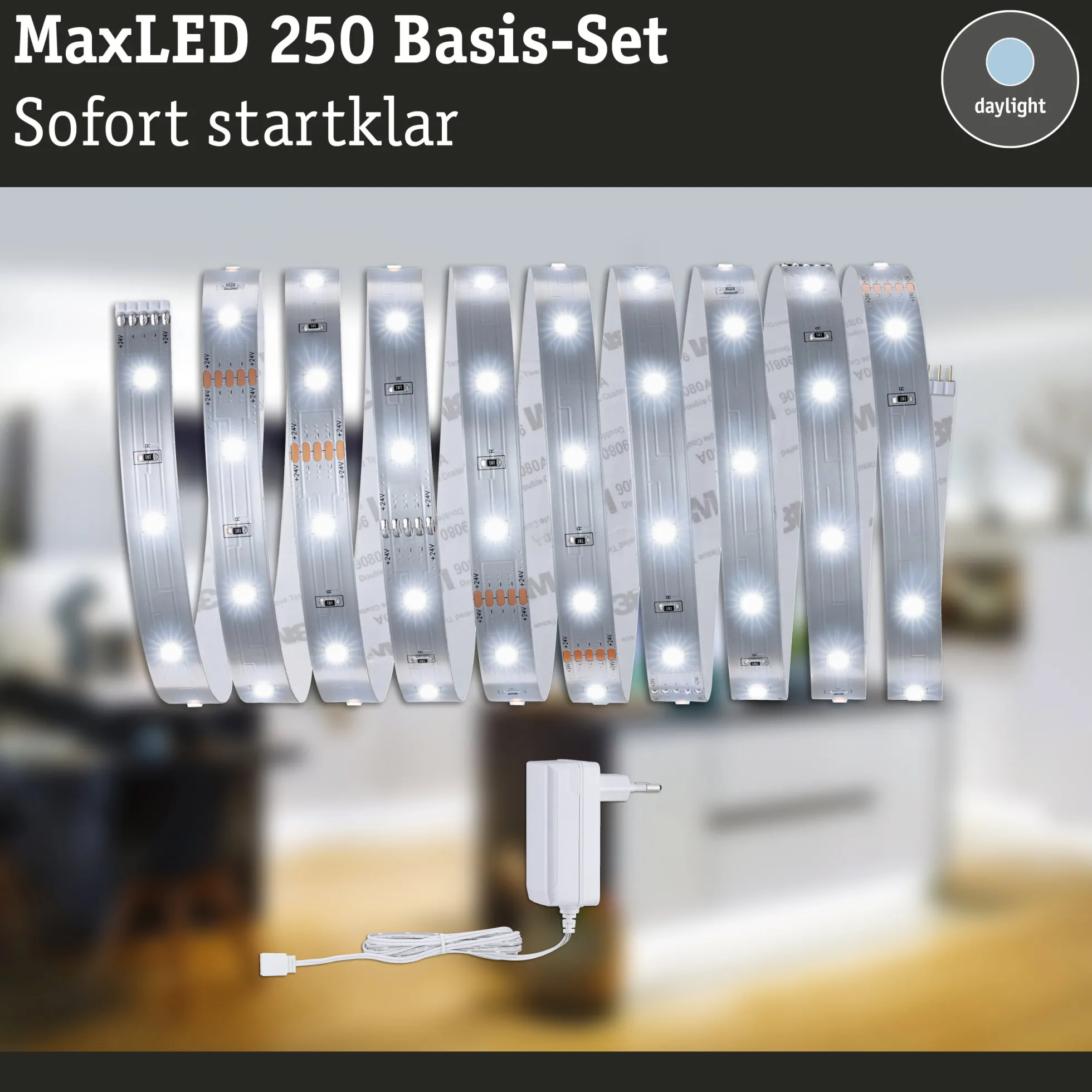 MaxLED 250 LED Strip - Basisset 3m 6500K