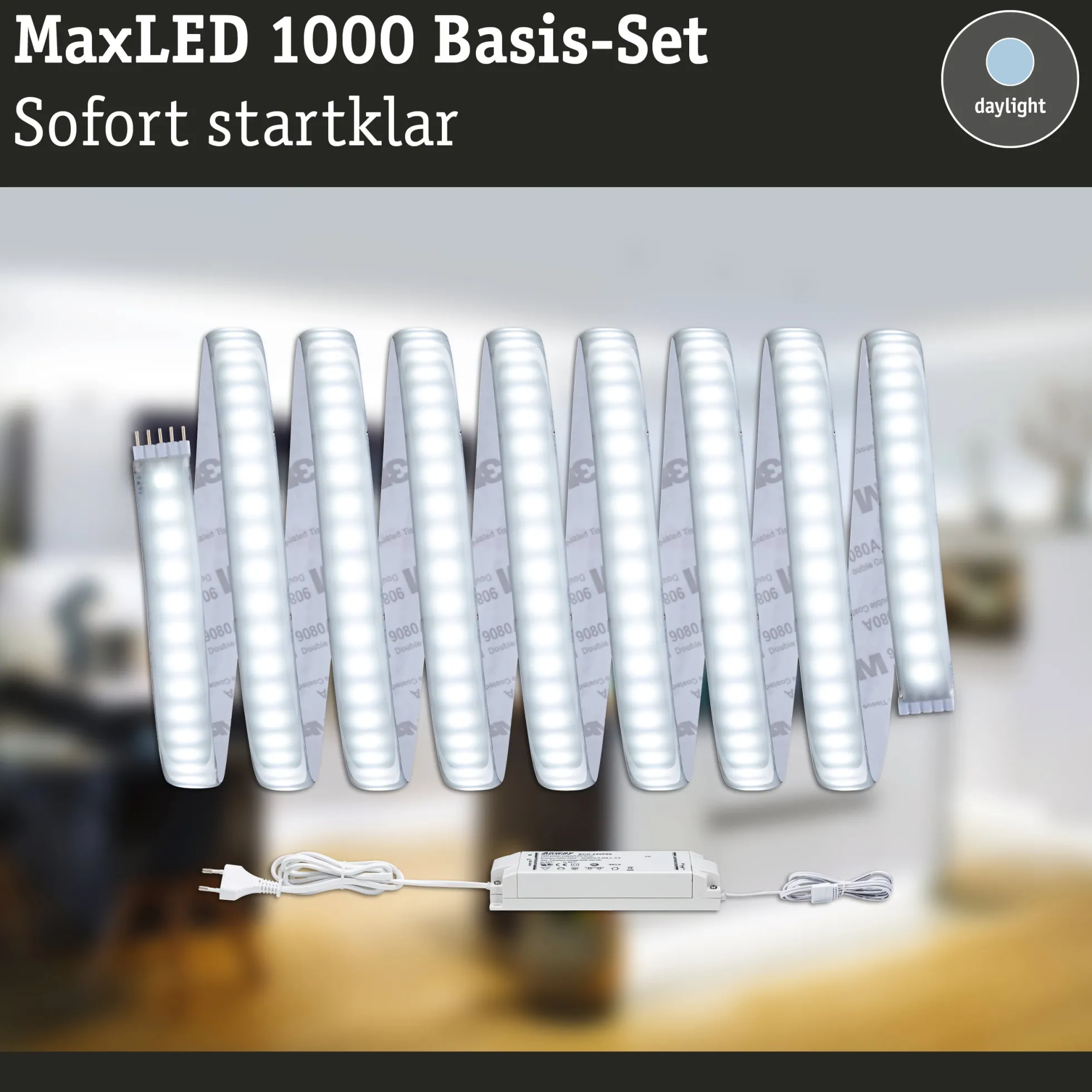 MaxLED 1000 LED Strip - Basisset 3m Tageslichtweiß