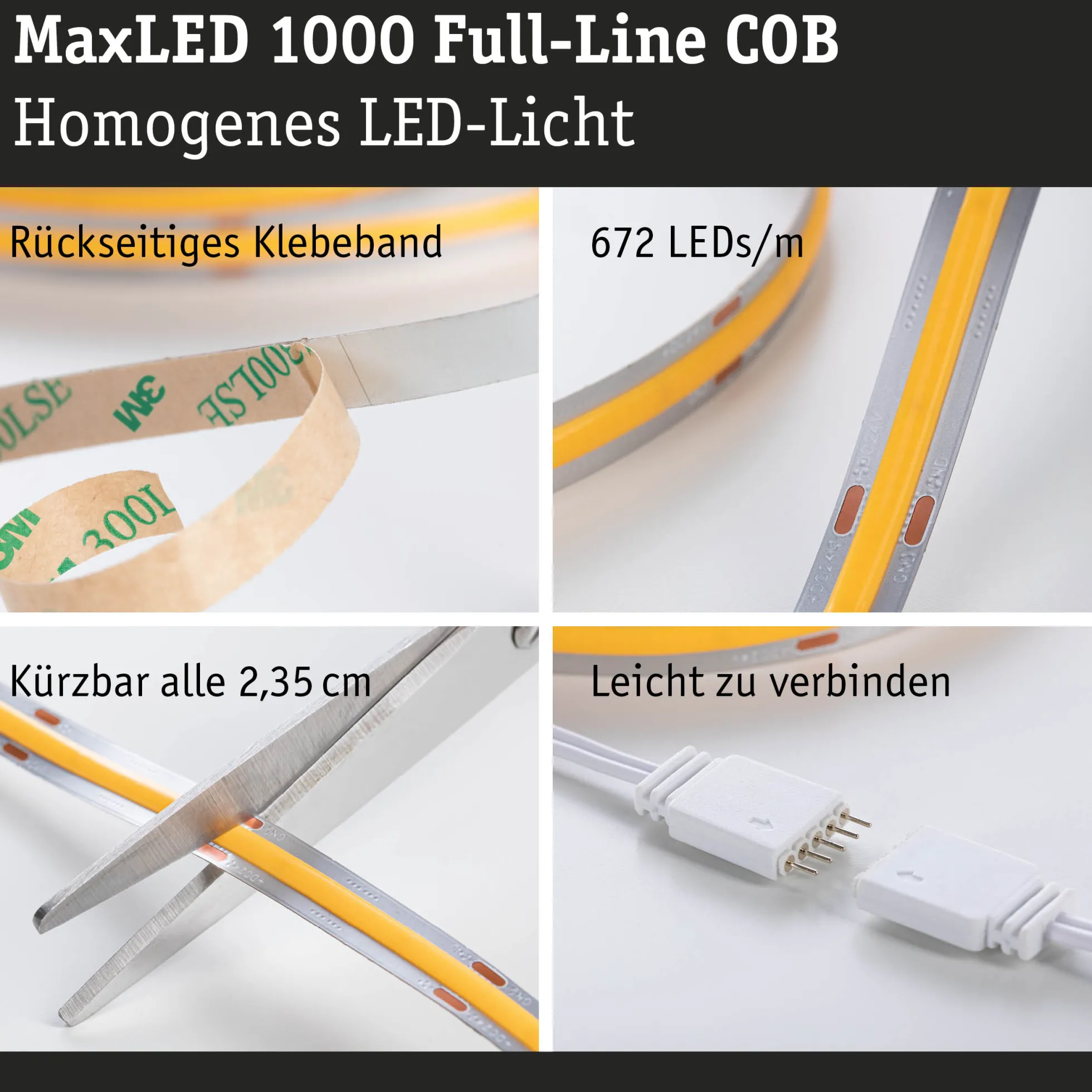 MaxLED 1000 LED Strip - Basisset 3m Tunable White
