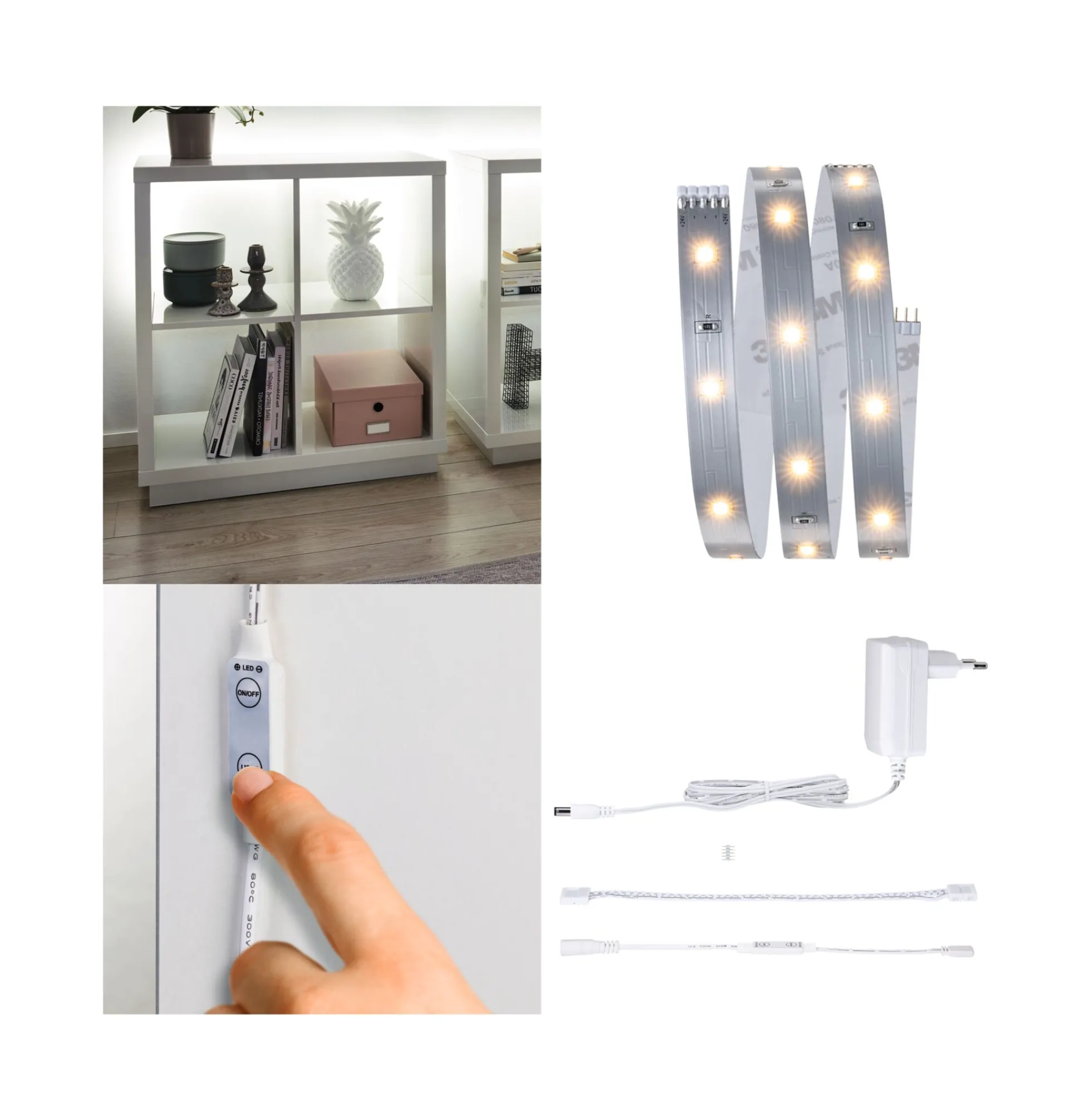 MaxLED 250 LED Strip - Basisset 1m 2700K