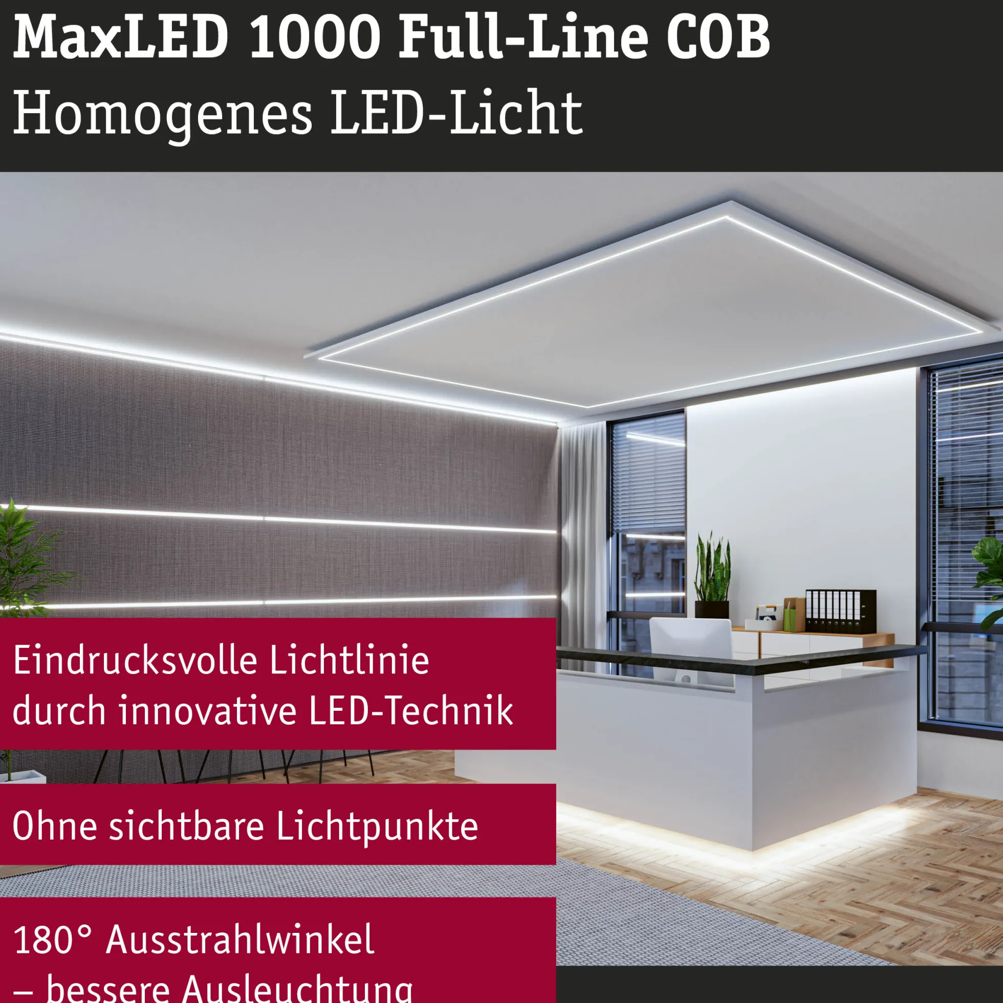 MaxLED 1000 LED Strip - Basisset 1,5m Tageslichtweiß